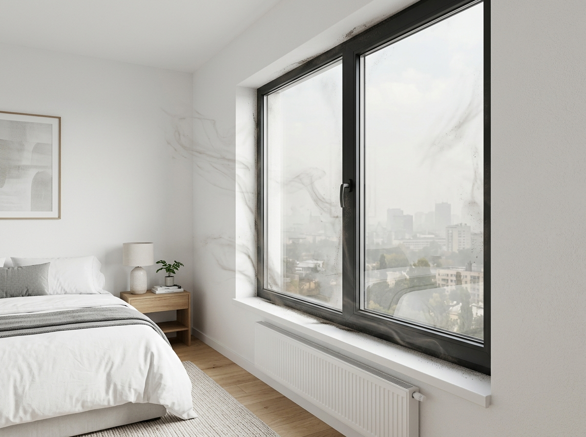 Bedroom interior with natural light